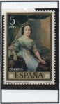 Stamps Spain -  Isabel II