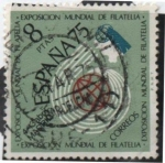 Stamps Spain -  Alegoría d' España /5