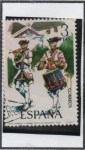 Stamps Spain -  Tambor d' Regimiento' Granada