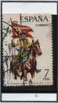 Stamps Spain -  Portaguión d' Dragones d' Numancia