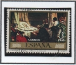 Stamps Spain -  Testamento d' Isabel l' Catolica