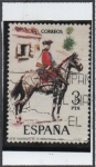 Stamps Spain -  Regimiento d' l' Reina