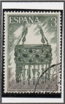 Stamps Spain -  Corona d' Recesvinto