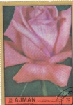 Stamps United Arab Emirates -  FLORES ROSAS