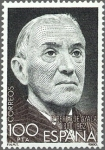 Stamps Spain -  ESPAÑA 1980 2578 Sello Nuevo Centenario del nacimiento de Ramón Pérez de Ayala (1880-1962) Yvert2224