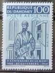 Stamps Central African Republic -  5to. Centenario de la muerte de Gutenberg