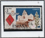 Stamps Spain -  Santuario d' Sata María d' L' Cabeza