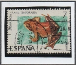 Stamps Spain -  Rana Roja