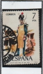 Stamps Spain -  Zapador d' Regimiento Real d' Ingenieros