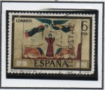 Stamps Spain -  Códices: Biblioteca nacional