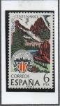 Stamps Spain -  Centenario d' centro d' Excursiones d Cataluña