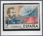 Stamps Spain -  Graham Bell