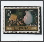 Stamps Spain -  Luis Eugenio  Menéndez: Bodegones