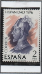 Stamps Spain -  Hispanidad Costa Rica: Juan Vázquez Corona