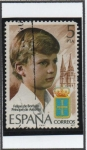 Stamps Spain -  Príncipe Felipe