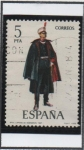 Stamps Spain -  Capitán d' Ingenieros