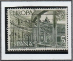 Stamps Spain -  Europa CEPT: Palacio d' Carlos V