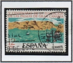 Stamps Spain -  C Centenario d' l' Palmas d' G. Canarias. Las Palmas Siglo XVI