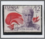 Stamps Spain -  América-España: Simón Bolívar