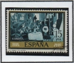 Stamps Spain -  Las Mininas