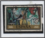 Stamps Spain -  El Pintor y la Modelo