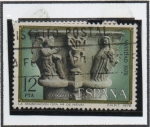 Stamps Spain -  Navidad. La Anunciacion