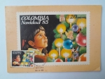 Sellos de America - Colombia -  Colombia-Navidad 85 - Correo Primer Día de Servicio, XII-4-85