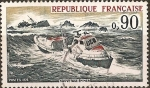 Sellos de Europa - Francia -  Salvataje en mar