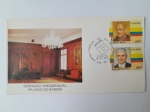 Stamps : America : Colombia :  Presidentes: José María Obando y  Mariano Ospina Pérez - Correo Primer Día de Servicio, 9-VI-1981.