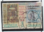 Stamps Spain -  Monasterio d' Santa María d' Ripoll : Miniatura d' l' Biblia