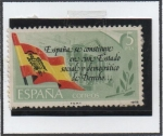 Stamps Spain -  Proclamación d' l' Constitución Española