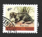 Sellos de Africa - Tanzania -  163 - Mangosta