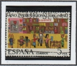 Stamps Spain -  Año Internacional d' Niño