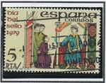 Stamps Spain -  Correo d' Rey Siglo XIII