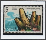 Stamps Spain -  Esponja d' Mar