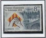 Stamps Spain -  Proclamación d' Estatuto d' Cataluña