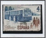 Stamps Spain -  Transportes Colectivos: Autobus