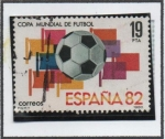 Stamps Spain -  Campeonato Mundial d' Futbol ESPAÑA' 82