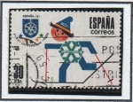 Stamps Spain -  Juegos Mundiales universitarios d' Invierno UNIVERSIDAD'81