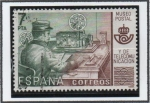 Stamps Spain -  Museo posta: Telegrafista