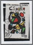 Stamps Spain -  Copa Mundial d' Futbol España 82: Cartel Anunciador