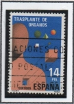 Stamps Spain -  Transporte d' Organos