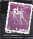 Stamps Canada -  patinaje