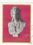 Stamps Romania -  Busto de la Diosa Isis, siglo I, Constanza