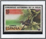 Stamps Spain -  Estatutos d' Autonomía: La Rioja