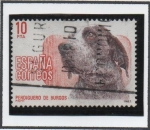 Stamps Spain -  Perros d' Raza Española: Perdiguero d Burgos