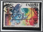 Stamps Spain -  Las Fallas