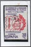 Stamps Spain -  53 Congreso d' l' Federación Internacional d' Filatelia