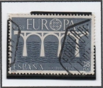 Stamps Spain -  Europa CEPT: Puente