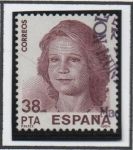 Stamps Spain -  Doña Elena